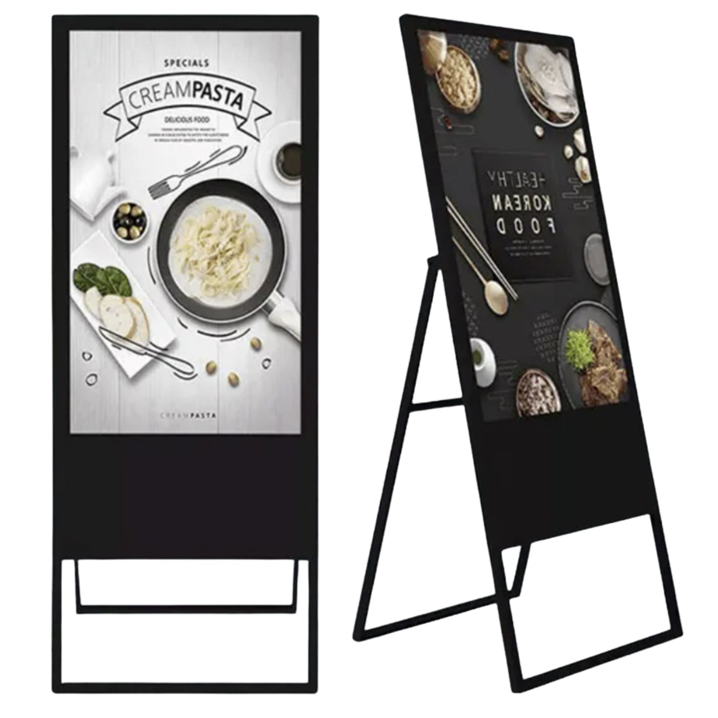 Floorstanding LCD Display