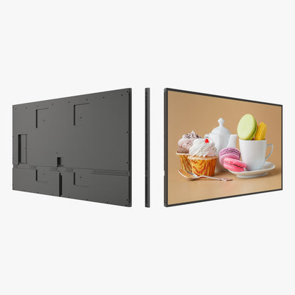 Wall mounted LCD display slim