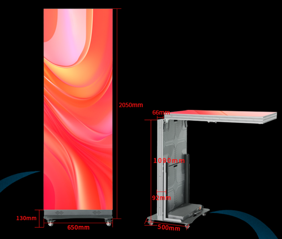 Digital LED rollup