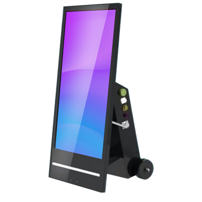 Sidewalk LCD with battery