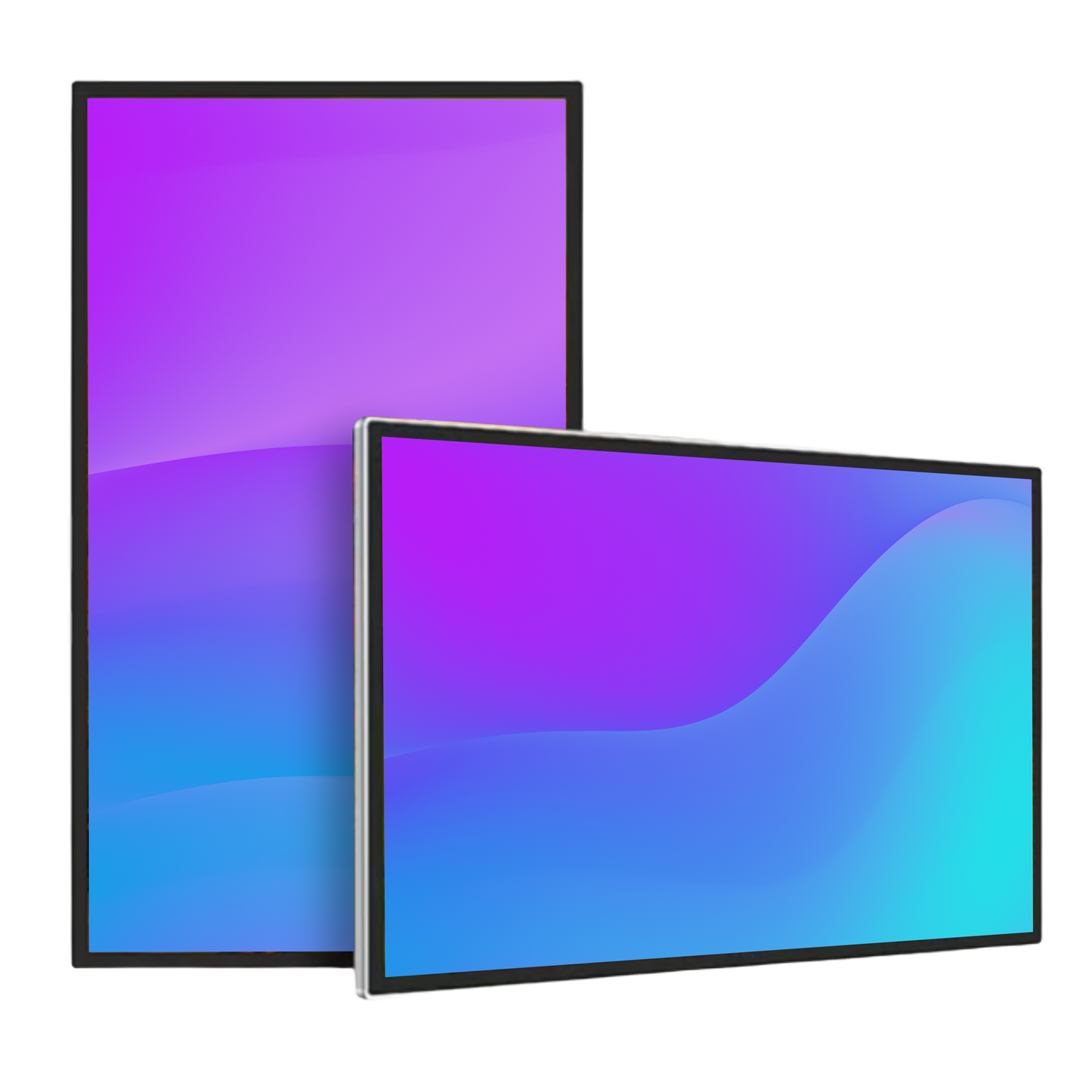Wall Mounted LCD display