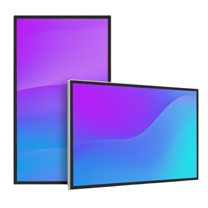 Wall Mounted LCD display